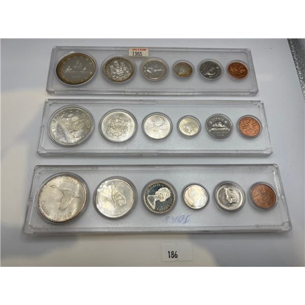 1965-1967 Canadian Coin Sets