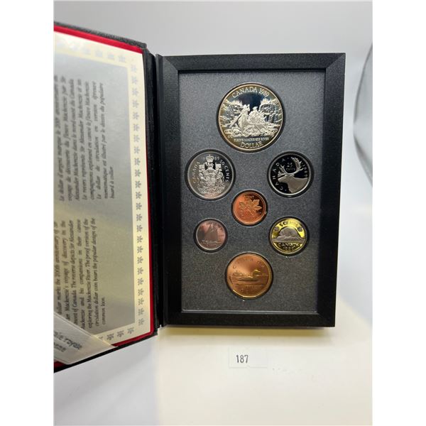 1989 Canadian Double Dollar Proof Set