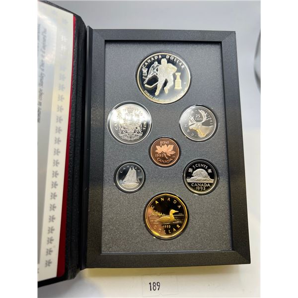 1993 Canada Double Dollar Proof Set