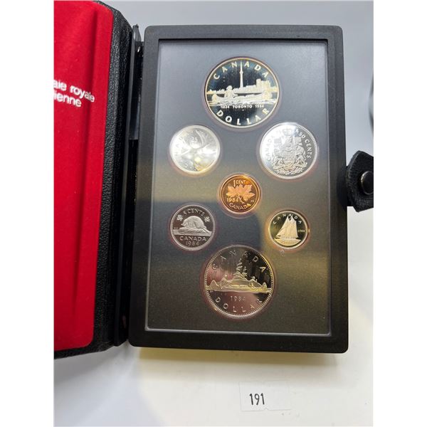 1984 Canada Proof Double Dollar Set