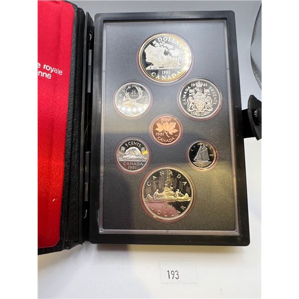 1981 Canada Double Dollar Proof Set