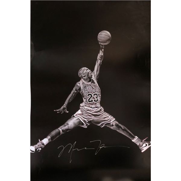 Michael Jordan Signed Poster