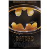 Image 1 : Batman 1989 Michael Keaton Signed Poster