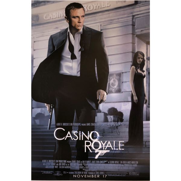 007 Casino Royale Signed Poster