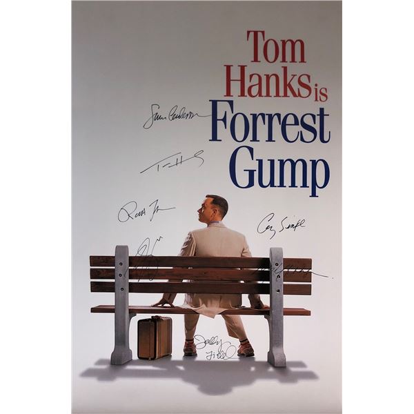 Forrest Gump Tom Hanks Signed Poster
