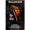 Image 1 : Halloween Jamie Lee Curtis Signed Poster