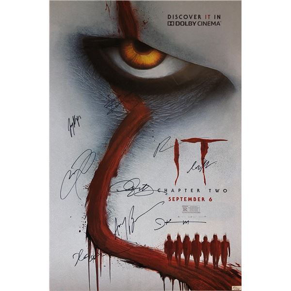 IT 2 Bill Skarsgard Signed Poster