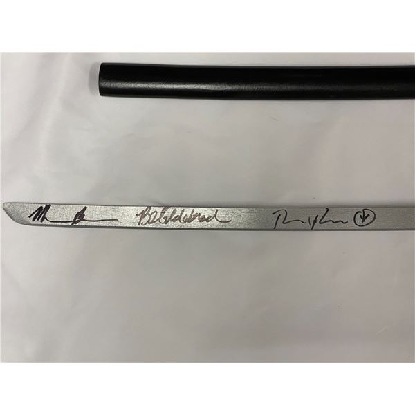 Deadpool Ryan Reynolds Signd Sword