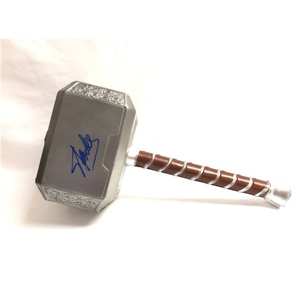 Thor Chris Hemsworth Signed Hammer