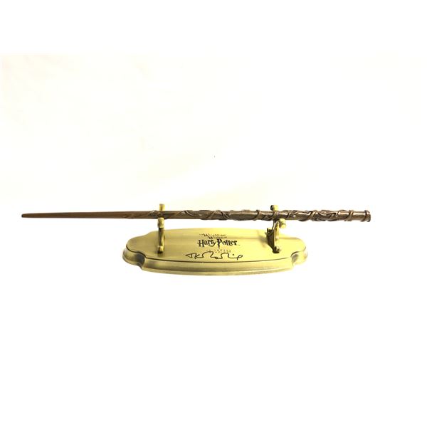 Harry Potter JK Rowling Signed Wand Stand