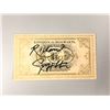 Image 1 : Harry Potter Richard Griffiths Signed Ttrain Ticket