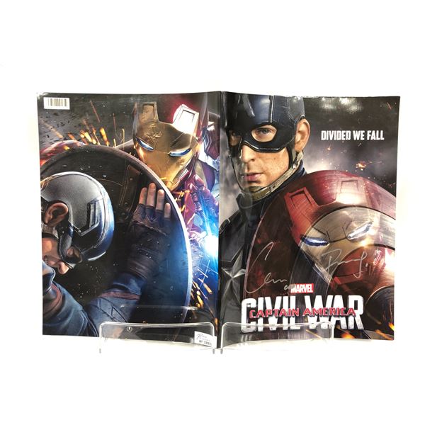 Captain America Civil War Signed Picture Book
