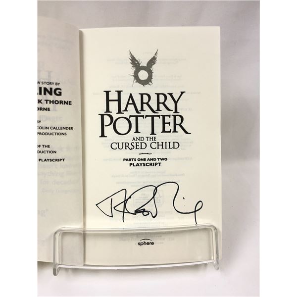 Harry Potter JK Signed Cursed Child Book