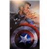Image 1 : Autograph Avengers Chris Evans Poster