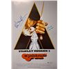 Image 1 : Autograph Clockwork Orange Stanley Kubrick Poster