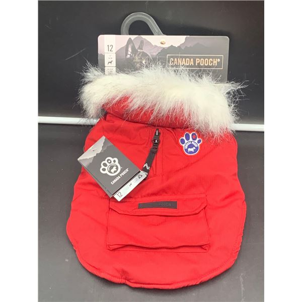 Canada Pooch Winter Jacket (size 12)