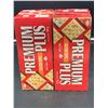 Image 1 : Premium Plus Salted Tops Crackers (4 x 225g)