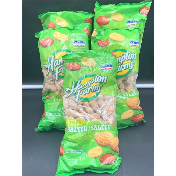 Hampton Farms Salted Peanuts (5 x 454g)