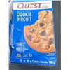 Image 2 : Quest Cookie Biscuit-Chocolate Chip Flavoured (12 x 59g)