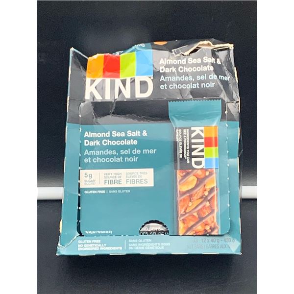 Kind Almond Sea Salt & Dark Chocolate Bars (12 x 40g)