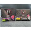 Image 1 : U by Kotex Regular, Ultra Thin Pads and Super Compact Tampons