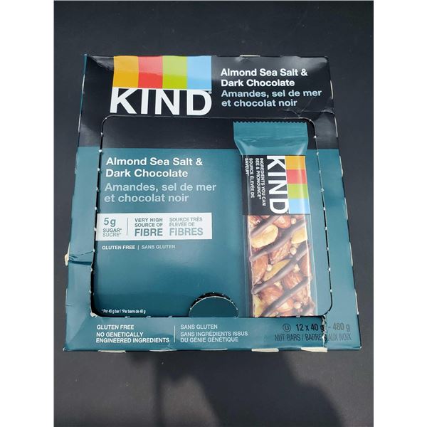 Kind Almond Sea Salt & Dark Chocolate Bars (12 x 40g)
