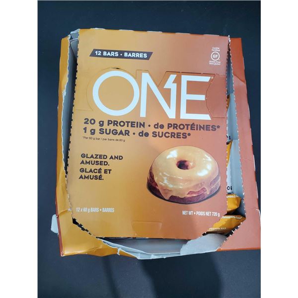 One Protein Bars (12 x 60g) Maple Glazed Doughnuts Flavoured