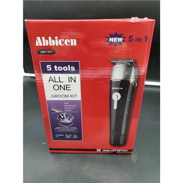 Abbicen 5 Tools All in One Cordless Groom Kit