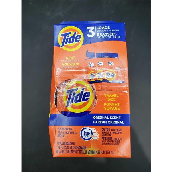 Tide Original Scent Liquid Detergent Pouches (129ml)