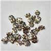 Image 2 : 10K White Gold 1G 35Pcs Earring Backs (~Size )(Ring is resizable for $40) (~length inches), Suggeste