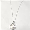 Image 3 : Silver 20" Necklace (~Size )(Ring is resizable for $40) (~length inches), Suggested Retail Value $60