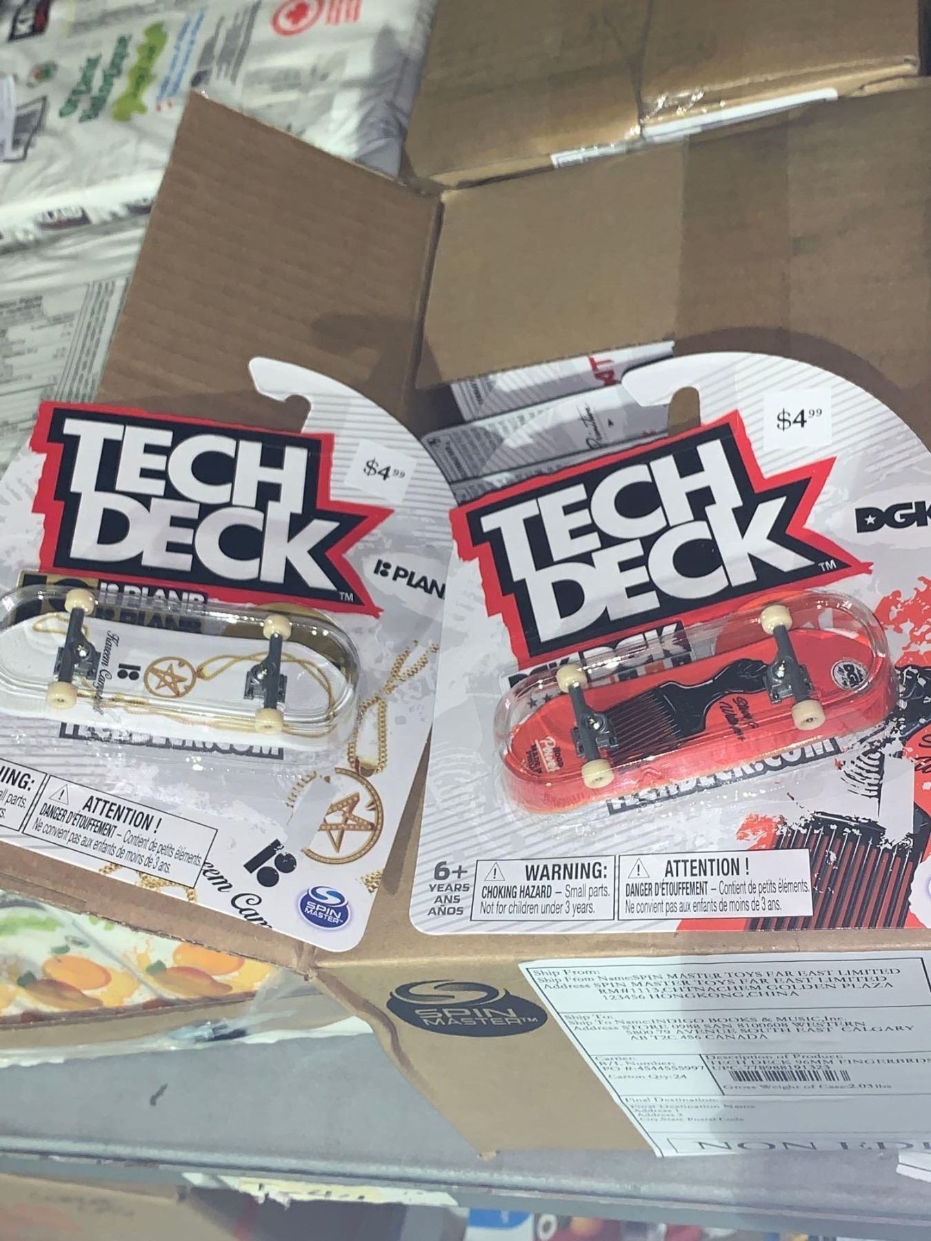Spin Master Tech Deck Case lot of 24