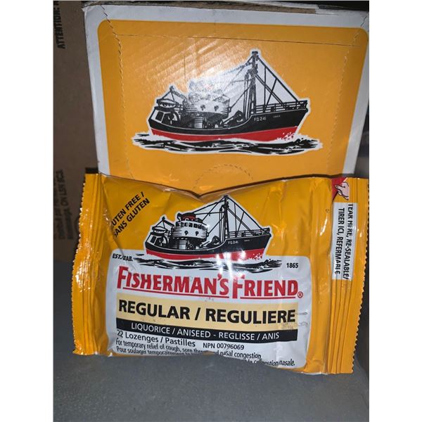 Fishermans Friend Regular  Lozenges Case Lot 24 x 22CT Packages