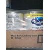 Image 3 : Ocean Spray Whole Cranberry Sauce Case Lot 24 x 348ml