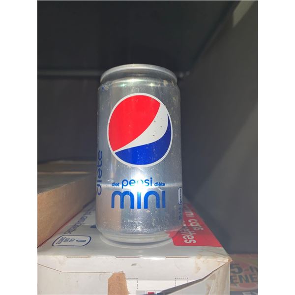 Diet Pepsi Mini Cans Case Lot 15 x 222ml