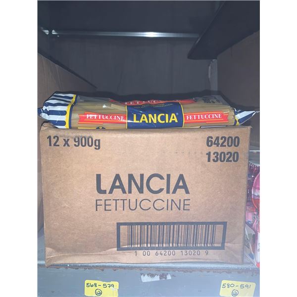 Lancia Fettuccine Pasta Case Lot 12 x 900g