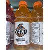 Image 1 : Gatorade G ZERO Orange Flavor Case Lot 24 x 591ml