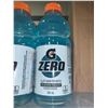 Image 1 : Gatorade G ZERO Glacier Freeze Flavor Case Lot 24 x 591ml