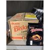 Image 2 : Ulker Biskrem Cocoa Filled Cookies Case Lot 12 x 205g