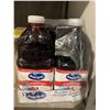 Image 2 : Ocean Spray Cranberry Cocktail Case Lot 8 x 1.77L