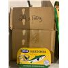Image 2 : Cedar Brand Sardines in Soya Oil Case Lot 24 x 120g