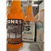 Image 2 : Jones Soda Orange & Cream Soda Flavor  Case Lot 12 x 355ml