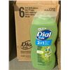 Image 1 : Dial Kids 2 in 1 Melon Gentle Body & Hair Wash Case Lot 6 x 12 fl oz
