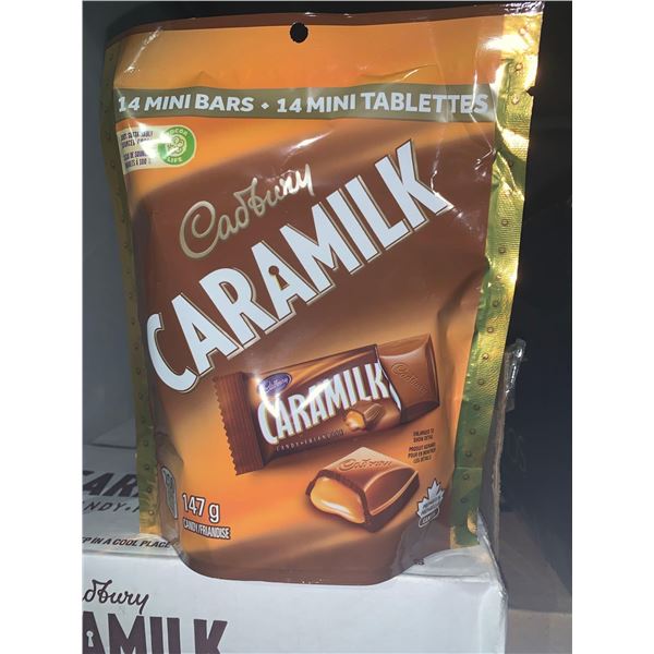 Cadbury Caramilk 24 Mini Bars Case Lot 8 x 147g