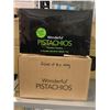 Image 2 : Wonderful Pistachios 8x140g bags Case Lot 2 boxes of 8 x 140g