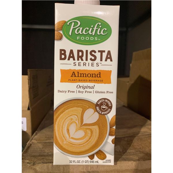 Pacific Foods Almond Plant Based Beverage Case Lot 12 x 32 fl oz