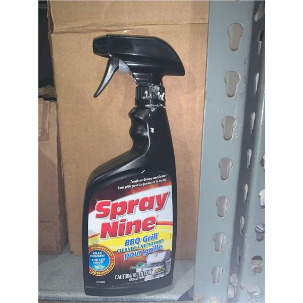 Spray Nine BBQ Grill Cleaner Case Lot 6 x 650ml