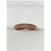 Image 1 : Ladies 14K Rose Gold .60 Carat Diamond Band with certificate Value $1300.00