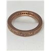 Image 2 : Ladies 14K Rose Gold .60 Carat Diamond Band with certificate Value $1300.00
