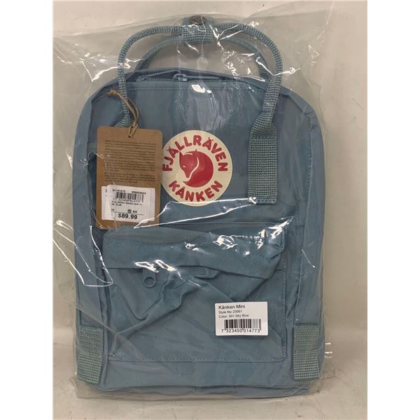 NEW Fjallraven Kanken Mini Back Pack Sky Blue